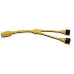 Marinco dma-084 Адаптер Y Yellow / Black 32x32x12 30A Female/50A Male