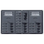 Bep marine dbe-417 электрический щиток AC 230V 12X Grey 42x27x10