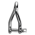 Barton marine 29765 Скрученная нержавеющая скоба Серебристый 10 mm 