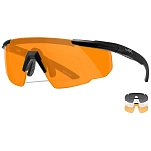 Wiley x 308G поляризованные солнцезащитные очки Saber ADV Grey / Clear / Light Rust / Matte Grey Cat3