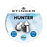 Stinger STP00245 Hunter 500 единицы измерения Серый Silver 4.5 mm 