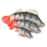 Fox rage NRE504-UNIT Мягкий приманка Ultra-Realistic Pike Replicant 22g 100 mm