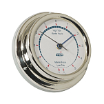 Часы с показателем приливов Vion A 100 LD 129x40мм Ø106мм из полированной нержавеющей стали, Osculati 28.902.83