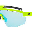 Спортивные очки GOG Argo / Matt Neon Green-Black / White-Blue Lens, e506-5