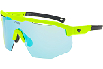 Спортивные очки GOG Argo / Matt Neon Green-Black / White-Blue Lens, e506-5
