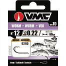 Купить VMC 1929012 Worm Связанные Крючки Коричневый Bronze 12  7ft.ru в интернет магазине Семь Футов
