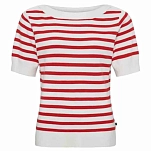 Sea ranch 26-6-072-1138-s свитер с короткими рукавами Kora Pearl / Poppy Red 35x25x15