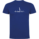 Купить Kruskis CA65500605S176 Футболка с коротким рукавом Sailing Heartbeat Голубой Royal Blue 3XL 7ft.ru в интернет магазине Семь Футов