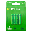 Купить Gp batteries 12085AAAHCE-C2 ReCyko NiMH AAA 850mAh Аккумуляторы Зеленый Green 7ft.ru в интернет магазине Семь Футов