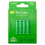 Gp batteries 12085AAAHCE-C2 ReCyko NiMH AAA 850mAh Аккумуляторы Зеленый Green