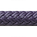Seachoice 50-40891 Fender Line 6 mm Double Braided Nylon Rope Голубой Purple 1.8 m 