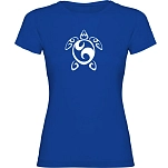 Kruskis 11502241xxls084 Женская футболка с коротким рукавом Sea Turtle Tribal Royal Blue 30x25x2 2XL