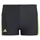 Купить adidas ik9655/128 Плавки-боксеры Colorblock 3 Stripes Black / Green Spark / Lucid Lime 20x17x4 7-8 Years 7ft.ru в интернет магазине Семь Футов