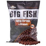 Dynamite baits 34DBDY1505 Spicy Shrimp&Prawn Бойлы для крупной рыбы 1.8kg Красный Spicy Shrimp & Prawn 20 mm 