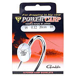 Gamakatsu 180038-01000-00020-00 PO Carp Связанный Крючок Без Зазубрин 0.200 Mm Серебристый NS Black 10 