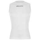 Купить Santini BM002GLLRETE-BI-XL Безрукавная базовая футболка Rete Ergo-Fit Белая White XL 7ft.ru в интернет магазине Семь Футов
