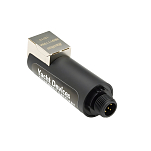 Двунаправленный Ethernet-шлюз Yacht Devices YDEN-02N 7-17В 48мА 100 Мбит/с 54×20мм от -20°C до +55°C NMEA0183/NMEA2000 Micro Male/RJ45
