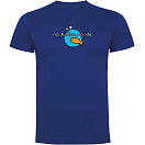 Купить Kruskis CA65500505K047 Футболка с коротким рукавом No Fishing No Life Голубой Royal Blue 2XL 7ft.ru в интернет магазине Семь Футов