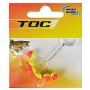 Купить Ragot 150001221 Круглые пробки Желтый  Yellow / Orange 4 mm  7ft.ru в интернет магазине Семь Футов