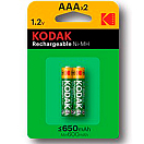 Купить Kodak 30955042 Ni-MH AAA LR3 650 mAh Аккумуляторы 2 Единицы Зеленый Green / Yellow 7ft.ru в интернет магазине Семь Футов