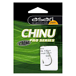 Asari ACPS-12 Chinu Strong Pro Series Крюк Черный  Black Nickel (10 pcs) 12 