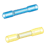 Forniture nautiche italiane 3980240 Соединитель электрического кабеля Золотистый Blue 1-2.5 mm 