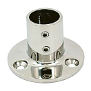 Купить Forniture nautiche italiane 2929225 90° Круглая опора из нержавеющей стали Серебристый Silver 25 mm  7ft.ru в интернет магазине Семь Футов
