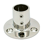 Forniture nautiche italiane 2929225 90° Круглая опора из нержавеющей стали Серебристый Silver 25 mm 