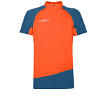 Rock experience REMT01671-C871-S Базовый слой с коротким рукавом Merlin Голубой Flame / Moroccan Blue S