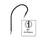 Купить Asari A009NOS-4 Kentsuki Maruseigo Крюк Черный  Nickel Black (25 pcs) 4  7ft.ru в интернет магазине Семь Футов