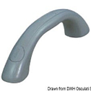 Soft PVC handle RAL 7035 205 mm, 41.914.03