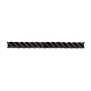 Купить Трос English Braids 3SNBk10 10мм 2500кг 3пряди черный из нейлона 7ft.ru в интернет магазине Семь Футов