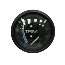 Купить Индикатор трима Faria Chesapeake Black Style 2" 14708 12В 10-180 Ом черный/синий для моторов OMC Cobra & Volvo SX 7ft.ru в интернет магазине Семь Футов