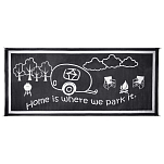 Stylish camping 672-RH8181 ковер Reversible Home  Black / White 2.43 x 5.48 m