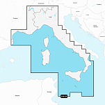 Garmin 010-C1238-20 Центральное и Западное Средиземное море Navionics+™ Mar Ine графики