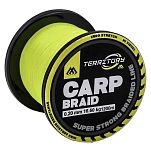 Mikado z26f-020 Плетёная леска Territory Carp 1200 m Fluo Yellow 20x15x15 0.200 mm