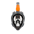 Купить Маска полнолицевая для подводного плавания OceanReef ARIA QR+ OR019010 S/M черный с креплением для камеры 7ft.ru в интернет магазине Семь Футов