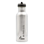 Laken BAF75 Алюминиевая бутылка с основной крышкой 750ml Silver