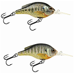 Live target BG70M102-UNIT Bluegill БГ 70М Плавающий воблеры 70 mm 14g Серебристый Metallic / Gloss