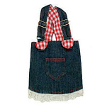 Freedog FD5000132 Юбка с подтяжками Голубой Dark Blue 20 cm