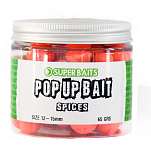 Superbaits 96014 СБ специи Pop Ups Бесцветный 12-15 mm 