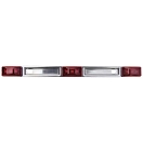 Купить Fultyme rv 590-1166 Светодиодная полоса идентификации Красный Grey / Red 36.19 x 3.01 x 3.33 cm 7ft.ru в интернет магазине Семь Футов
