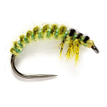 Baetis 272112 Ryacophila Larva Летать Желтый  Yellow 12 