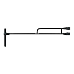 Maver 800A0024 Canal Feeder Рука  Black