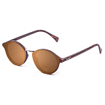 Ocean sunglasses 10307.2 поляризованные солнцезащитные очки Loiret Matte Demy Brown Brown Flat/CAT3