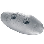 Martyr anodes 194-CMM24 Оцинкованный анод корпуса Серебристый Grey 37.75 mm 