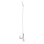 Mikado HMFB2805BG-6DB безбородый связанный крючок MF Bait Band 10 cm Grey 6