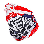 Oneal 1024-N08 Шарф-хомут USA Многоцветный  White / Blue / Red