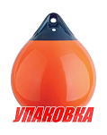 Буй Marine Rocket надувной, размер 280x200 мм, цвет оранжевый (упаковка из 2 шт.) MR-A0RNB_pkg_2