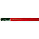 Cobra wire&cable 446-A2110T01025FT Кабель аккумуляторной батареи из луженой меди 1/0 7.6 m Красный Red